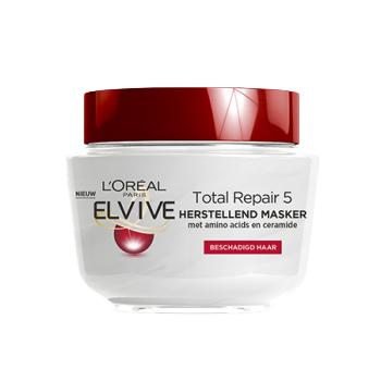 Haarmasker Elvive Total Repair 5 Voorkant Textuur